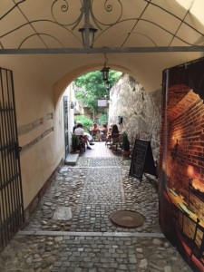 Tiny restaurant in Sibiu